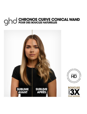 Boucleur ghd chronos curve Conical Wand