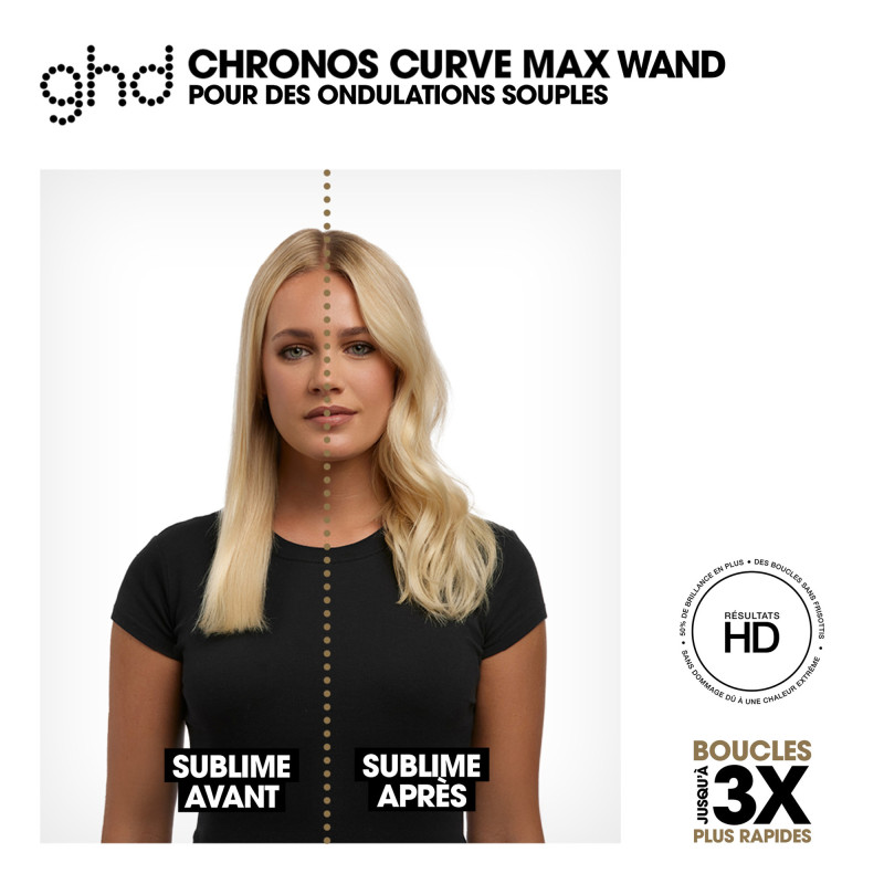 Boucleur ghd chronos curve Max Wand 38mm Boucleur ghd chronos curve Max Wand 38mm