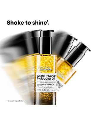 Huile réparatrice Absolut Repair Molecular – nutrition, anti-frisottis, brillance Huile réparatrice Absolut Repair Molecular – nutrition, anti-frisottis, brillance