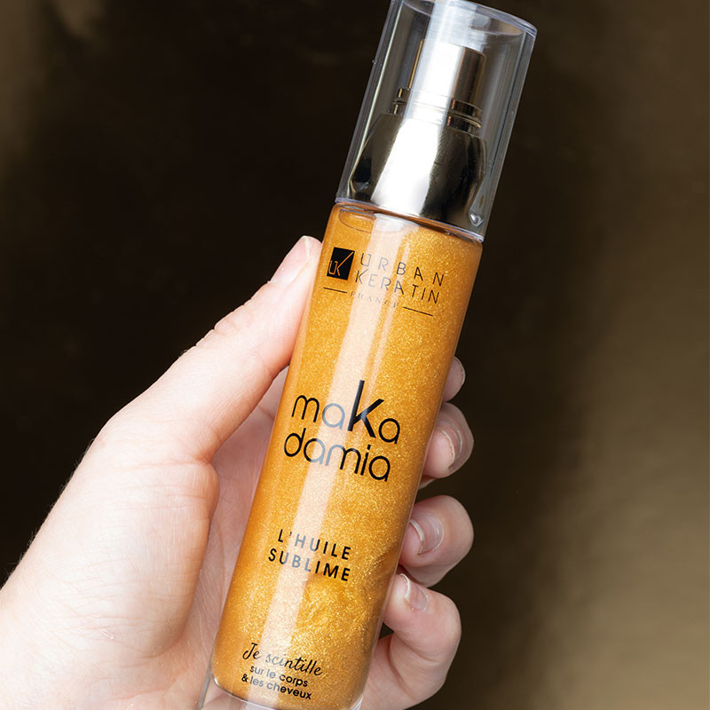 Huile précieuse pailletée maKadamia Huile précieuse pailletée maKadamia