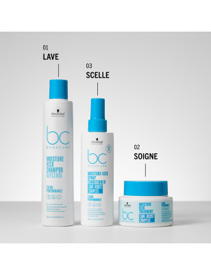 Masque cheveux normaux à secs BC Clean Moisture Kick