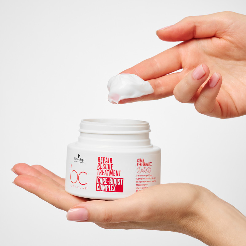 Masque cheveux abîmés BC Clean Repair Rescue Care-Boost Complex Masque cheveux abîmés BC Clean Repair Rescue Care-Boost Complex