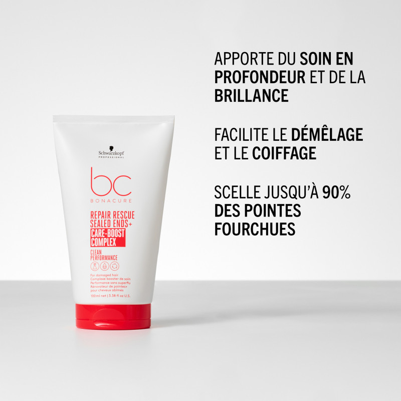 Rénovateur de pointes cheveux abîmés BC Clean Repair Rescue Rénovateur de pointes cheveux abîmés BC Clean Repair Rescue