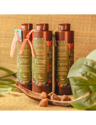 Kit lissage à base de protéines Força da Floresta