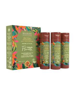 Kit lissage à la protéine Força da Floresta
