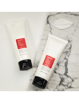 Mousse nettoyante douce à l'acide salicylique