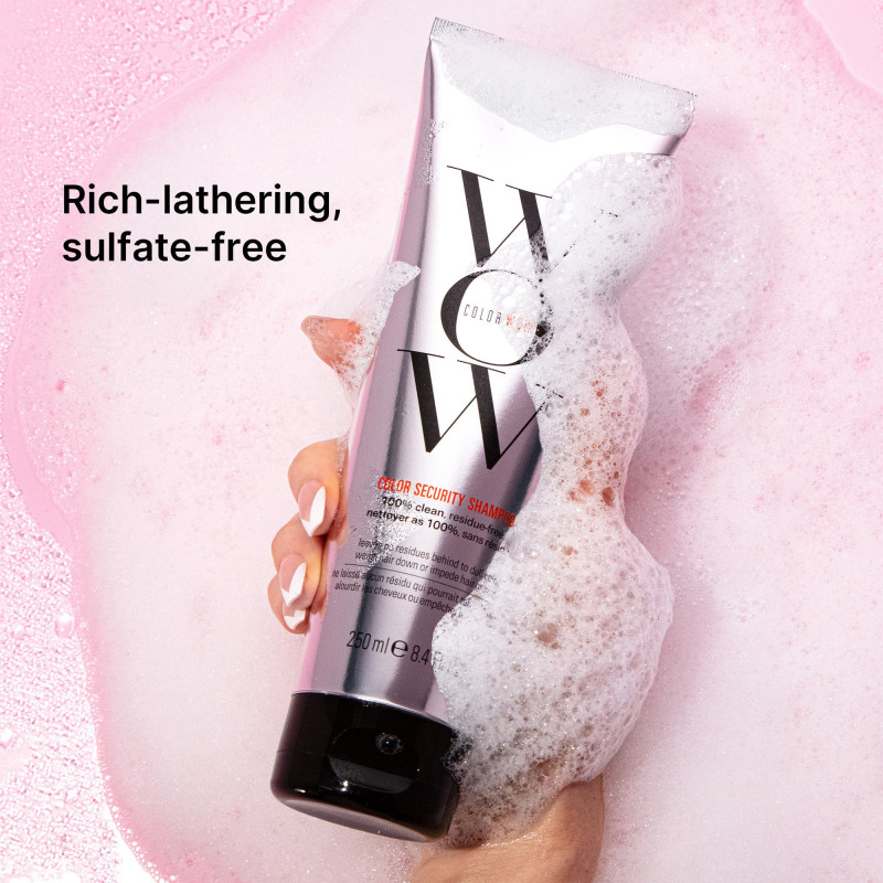 Shampooing Color Security - cheveux propres, doux et protégés
