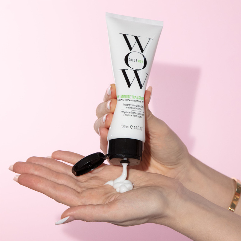Crème coiffante One-Minute Transformation - anti-frisottis, brillance, instantané