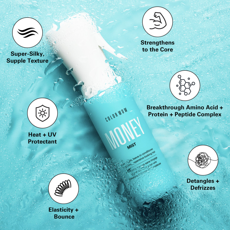 Spray Money Mist - démêlant express, brillance instantanée, protection légère Spray Money Mist - démêlant express, brillance instantanée, protection légère
