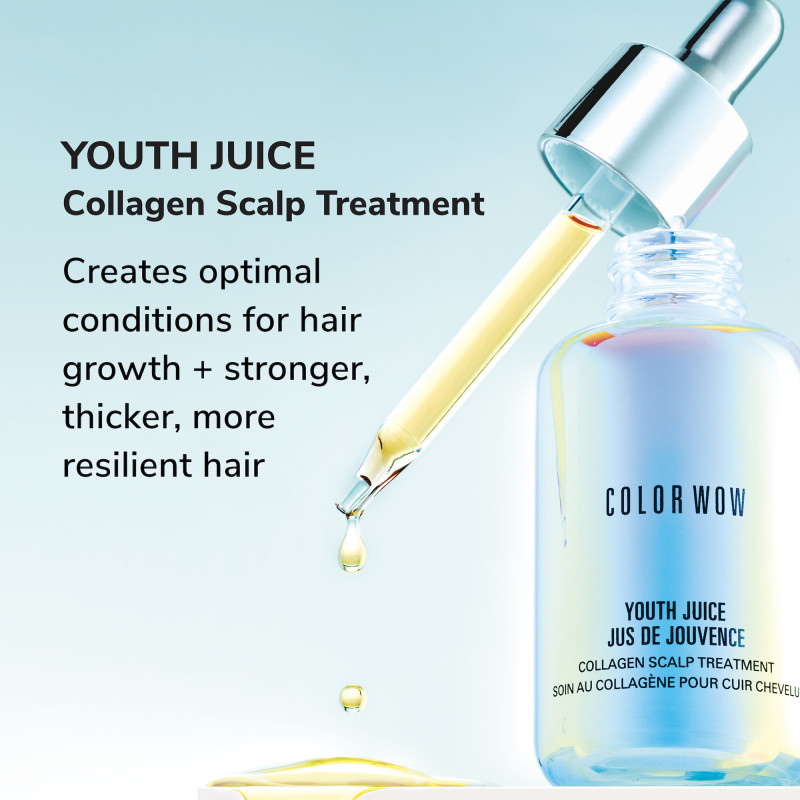 Youth Juice Collagen Scalp Treatment - réduit la chute, renforce, épaissit
