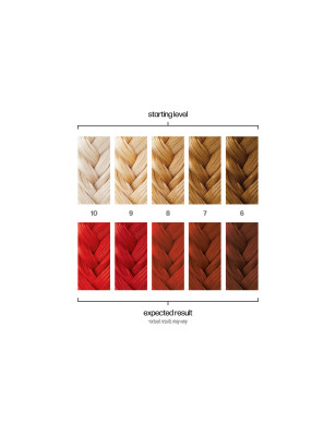 Coloration semi-permanente Diablo rouge Coloration semi-permanente Diablo rouge