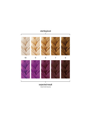 Coloration semi-permanente Hysteria violet mûre