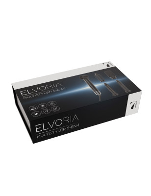 Multistyler 5-en-1 Elvoria - volume, lissage, boucles durables Multistyler 5-en-1 Elvoria - volume, lissage, boucles durables