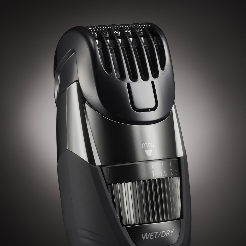 Tondeuse barbe ER-GB44 Noire - coupe précise, usage Wet & Dry, autonomie 60min