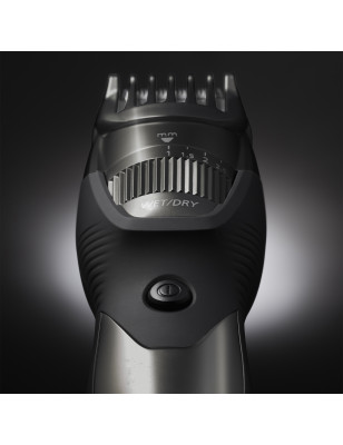 Tondeuse barbe ER-GB44 Noire - coupe précise, usage Wet & Dry, autonomie 60min