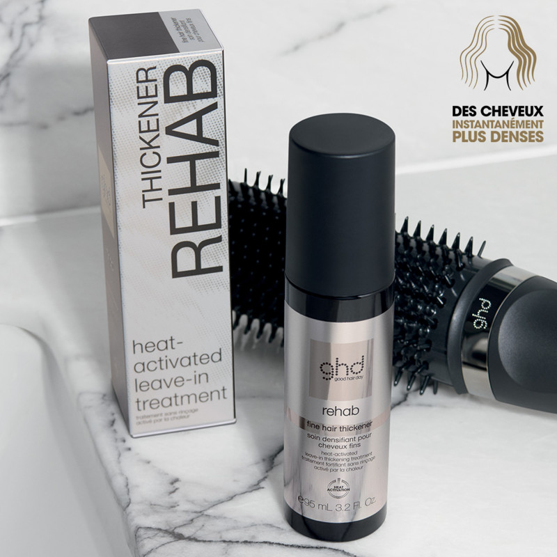 Spray soin densifiant sans rinçage ghd Rehab - cheveux fins Spray soin densifiant sans rinçage ghd Rehab - cheveux fins