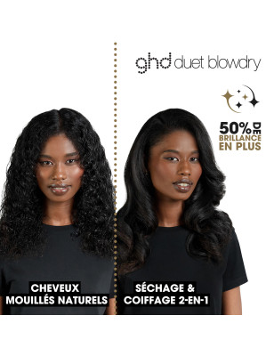 Brosse Soufflante 2-en-1 ghd Duet Blowdry Noir