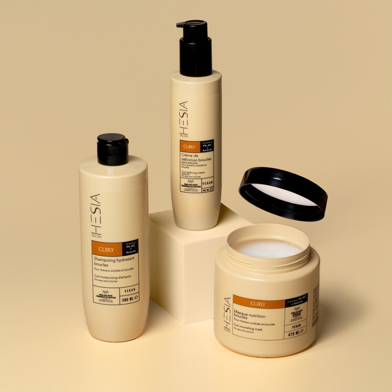 Crème de définition boucles sans rinçage Curly