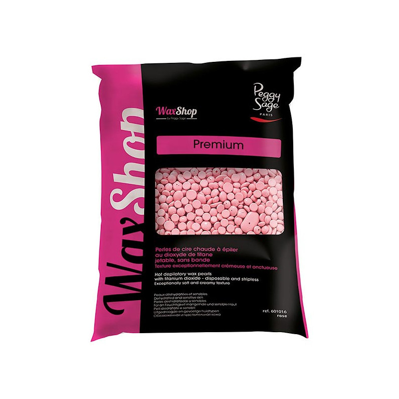 Perles de cire à épiler Rose titane Perles de cire à épiler Rose titane