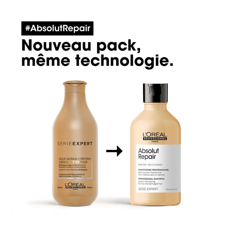 Shampoing restructurant Absolut Repair Gold Shampoing restructurant Absolut Repair Gold