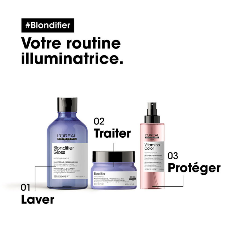 Shampoing cheveux Blonds Gloss Blondifier Shampoing cheveux Blonds Gloss Blondifier