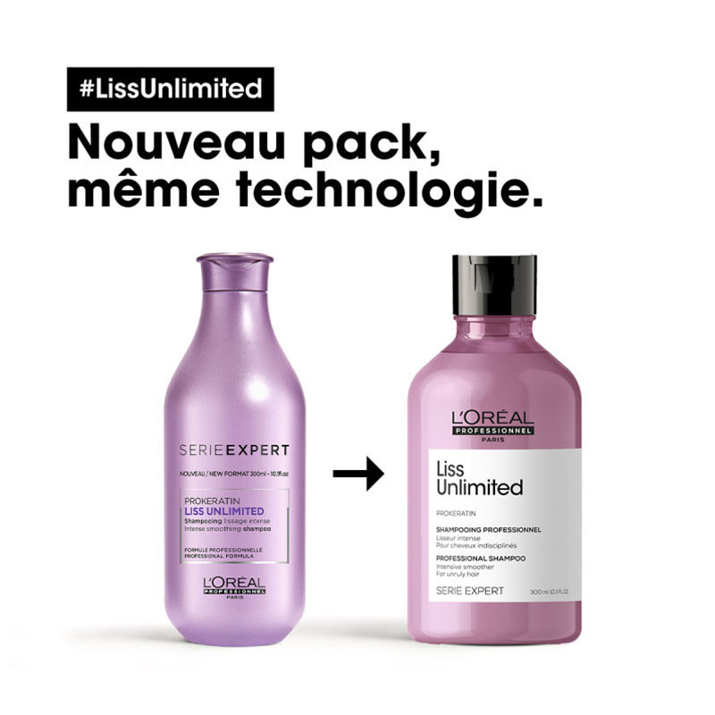 Shampoing lisseur intense Liss Unlimited Shampoing lisseur intense Liss Unlimited