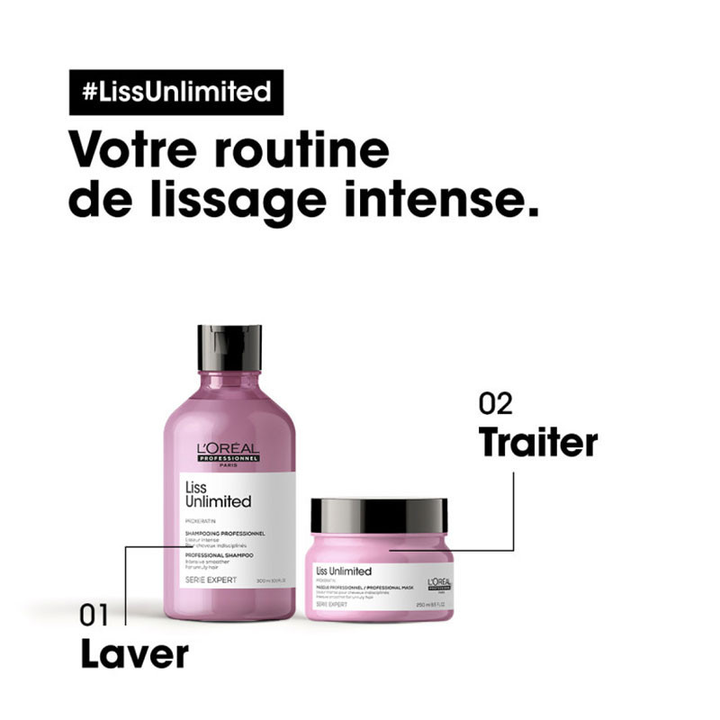 Shampoing lisseur intense Liss Unlimited Shampoing lisseur intense Liss Unlimited
