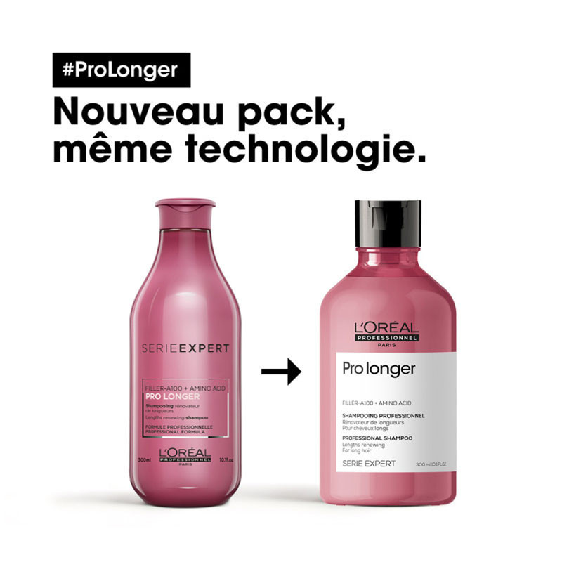Shampoing rénovateur pour cheveux longs Pro Longer Shampoing rénovateur pour cheveux longs Pro Longer