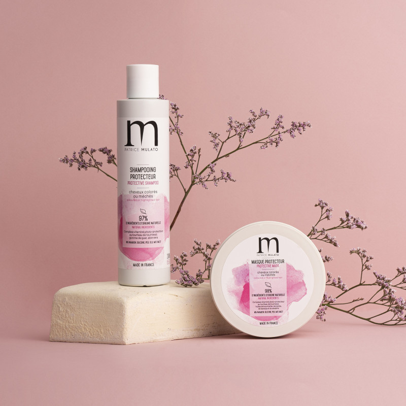 Masque protecteur Traitant cheveux colorés ou méchés Masque protecteur Traitant cheveux colorés ou méchés