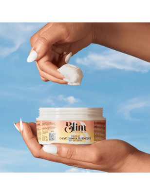 Masque cheveux ondulés, bouclés - nutrition, brillance, protection