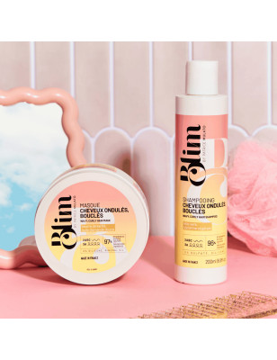 Shampooing cheveux ondulés, bouclés - hydratation, réparation, éclat