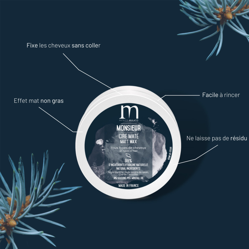 Cire mate Monsieur Cire mate Monsieur