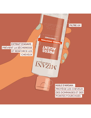 Après-shampoing sans sulfate Press Agent Thermal Smoothing Après-shampoing sans sulfate Press Agent Thermal Smoothing