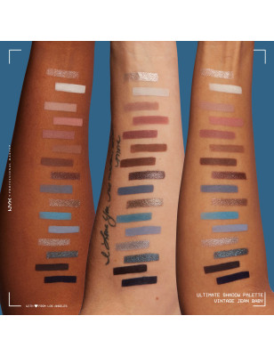 Palette 16 fards à paupières Ultimate Vintage jean baby