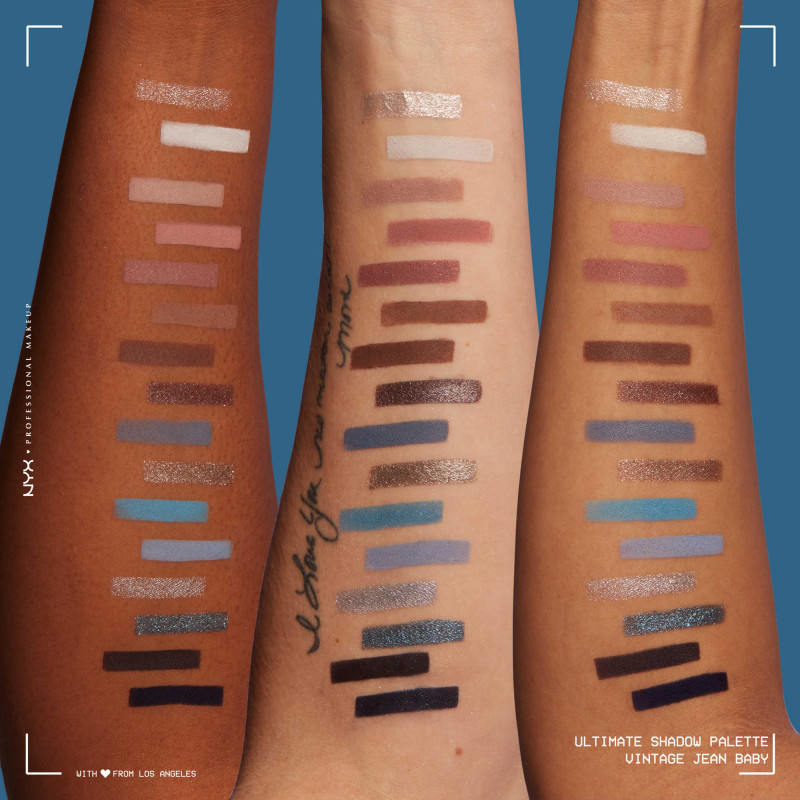 Palette 16 fards à paupières Ultimate Vintage jean baby