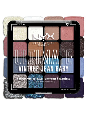 Palette 16 fards à paupières Ultimate Vintage jean baby