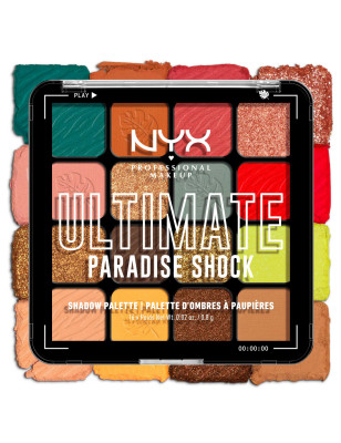 Palette 16 fards à paupières Ultimate Paradise Shock