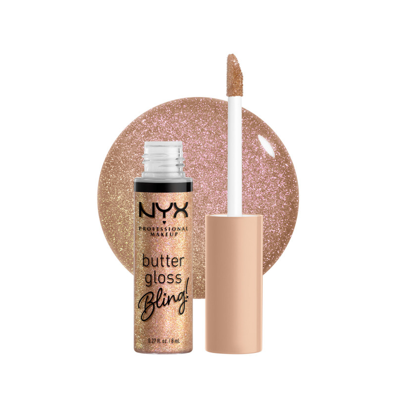 Gloss lèvres BUTTER GLOSS BLING Bring The Bling - brillance, fini pailleté