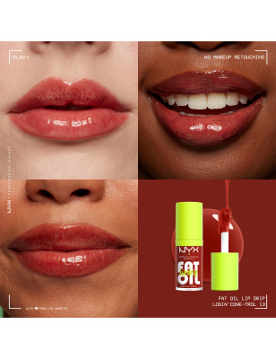 Huile lèvres FAT OIL LIP DRIP Losin' Cone-Trol - nutrition, brillance, confort Huile lèvres FAT OIL LIP DRIP Losin' Cone-Trol - nutrition, brillance, confort