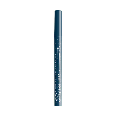 Eyeliner EPIC INK GLITZ Denim Dazzle - précision, éclat bleu métallique