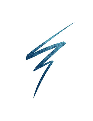 Eyeliner EPIC INK GLITZ Denim Dazzle - précision, éclat bleu métallique