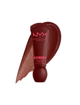 Baume lèvres SMUSHY Smudge Fudge - fini mat, confort, parfum chocolat