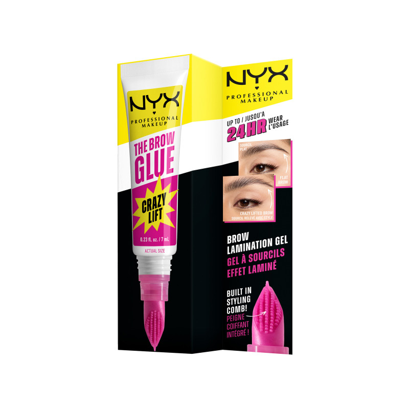 Glue fixatrice sourcils The Brow Glue Gel Crazy Lift - Transparent