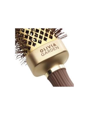 Brosse brushing Expert Blowout Straight Wavy Bristle Gold&Brown 40mm