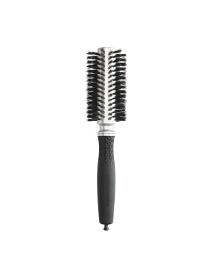 Brosse brushing ronde Expert Blowout Soft Boar Bristles Silver 25mm