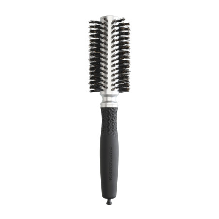 Brosse brushing ronde Expert Blowout Soft Boar Bristles Silver 25mm