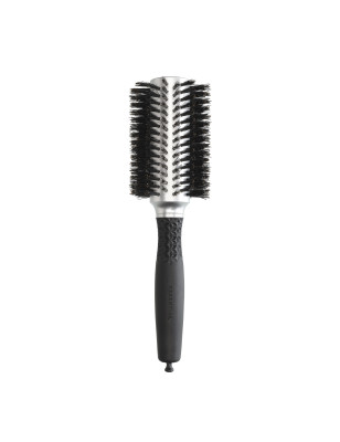 Brosse brushing ronde Expert Blowout Soft Boar Bristles Silver 35mm