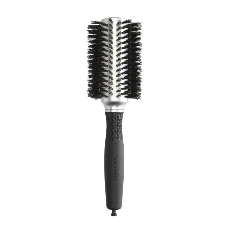 Brosse brushing ronde Expert Blowout Soft Boar Bristles Silver 35mm
