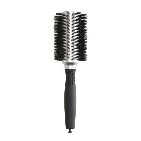Brosse brushing ronde Expert Blowout Soft Boar Bristles Silver 35mm