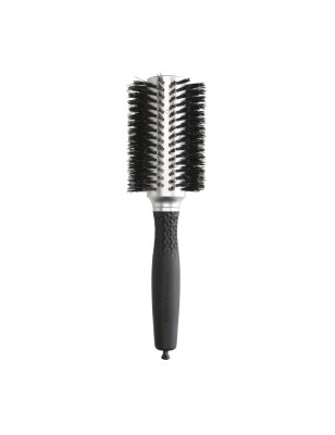 Brosse brushing ronde Expert Blowout Soft Boar Bristles Silver 35mm